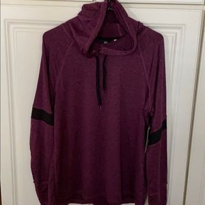 NWT ACTIV8 XL PURPLE HEATHERED HOODIE